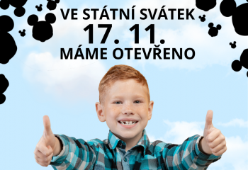 17. 11. MÁME OTEVŘENO 