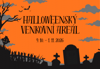 HALLOWEENSKÝ VENKOVNÍ AREÁL